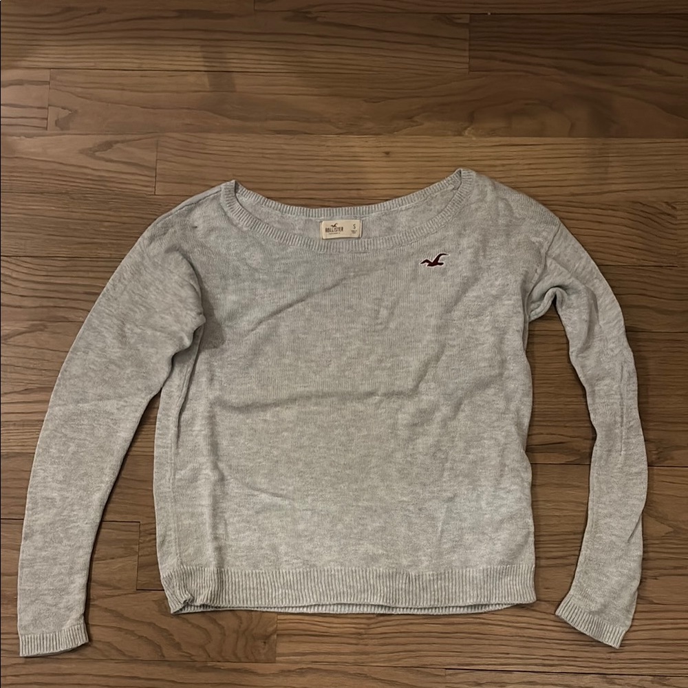 Gray Long Sleeve Sweater